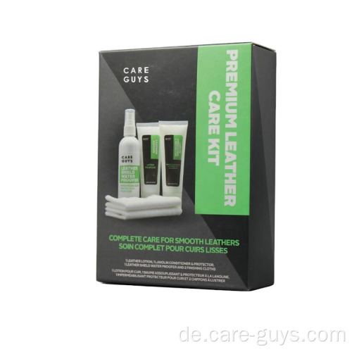 Premium Shoe Care Kit Lederpflege Ledercreme